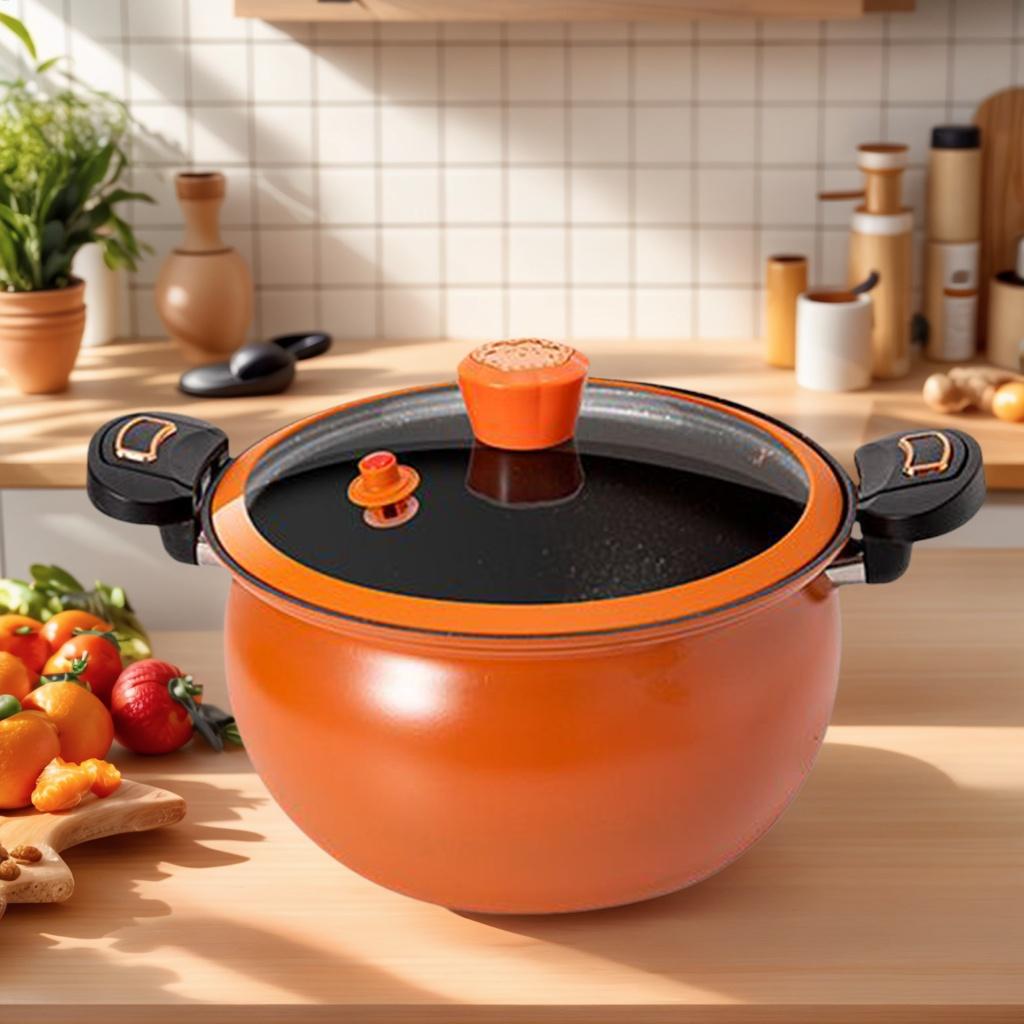 Home Cooking Fast Foods - Pressure Cooker Cooking Pot for Stew