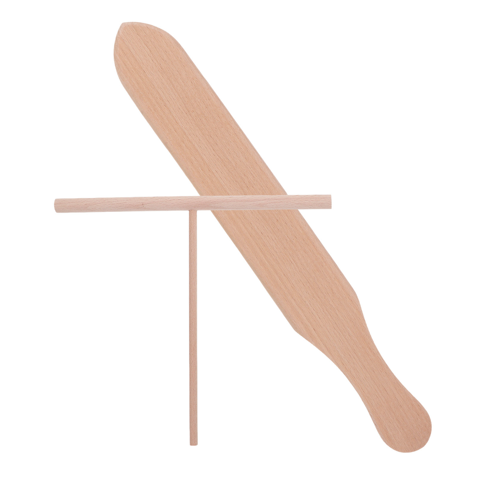Crepe Pan Nonstick - 1Set Wooden Pancake Crepe Spreader Set