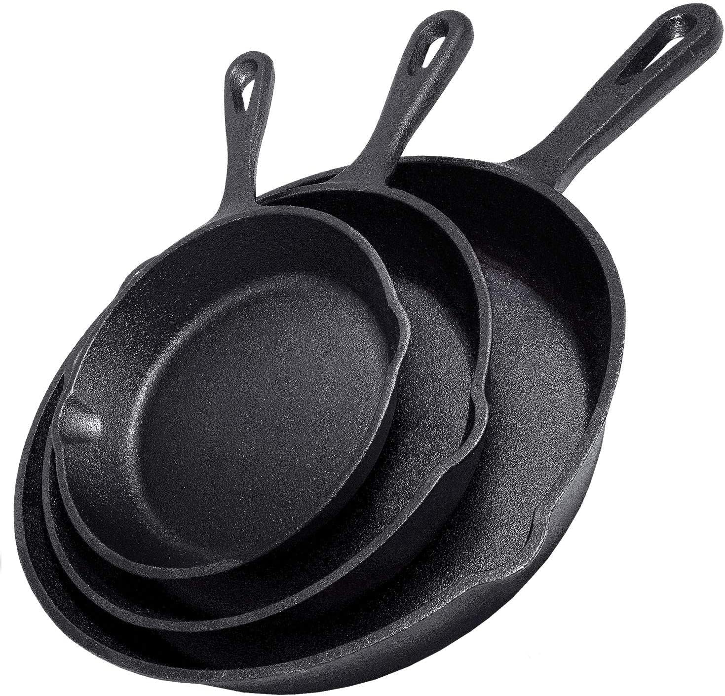 Crepe Pan Nonstick - 14/16/20cm Cast Iron Frying Pan Non-stick