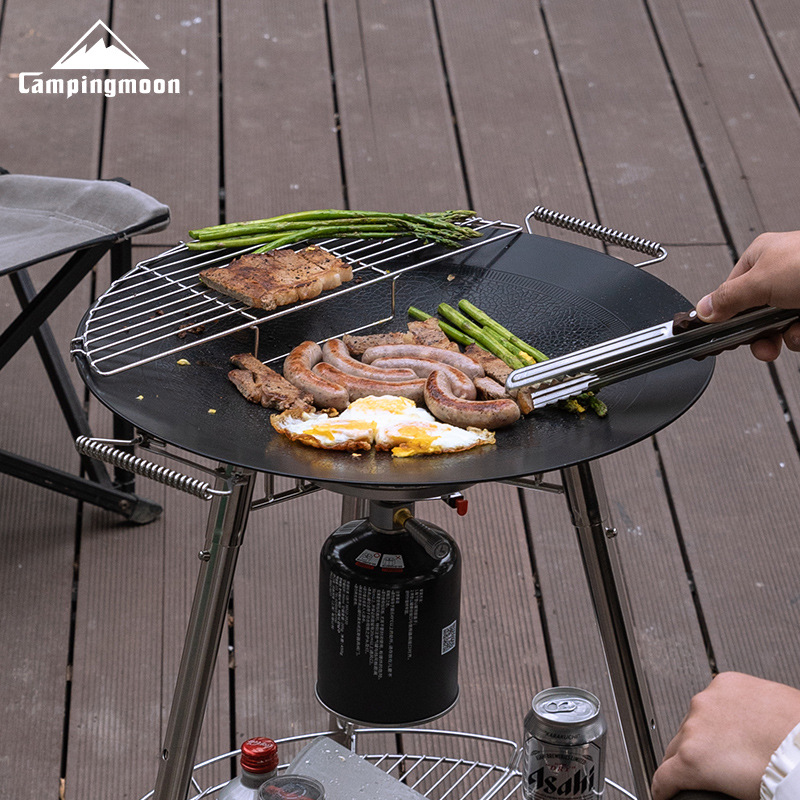 CAMPINGMOON GRW-45F Large 3-Pl - Crepe Pan Nonstick review and price