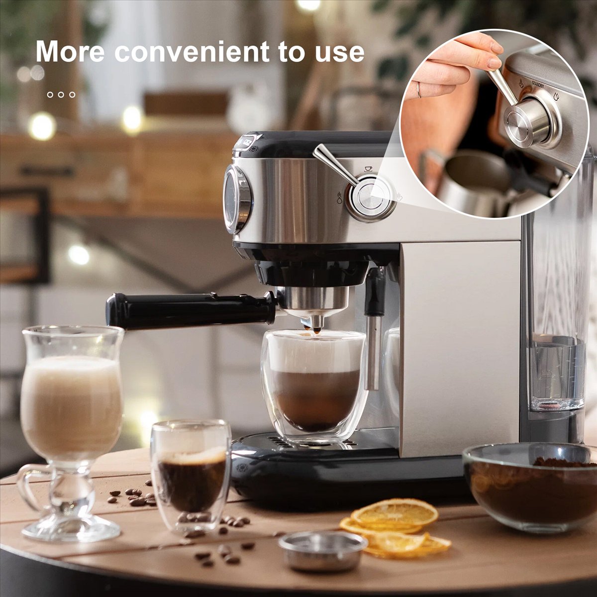 (A25M) Replacement Steam Lever - Breville Espresso Barista Express review and price
