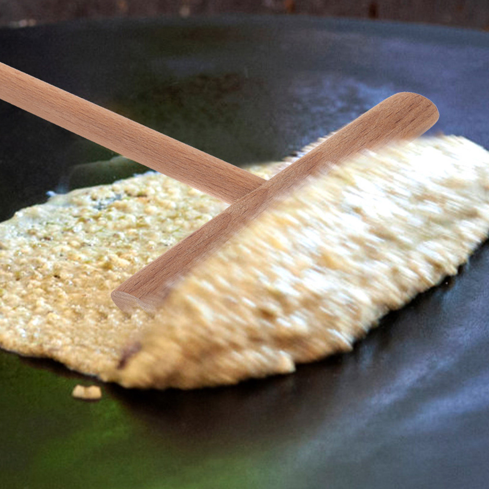 1Set Wooden Pancake Crepe Spre - Crepe Pan Nonstick review and price