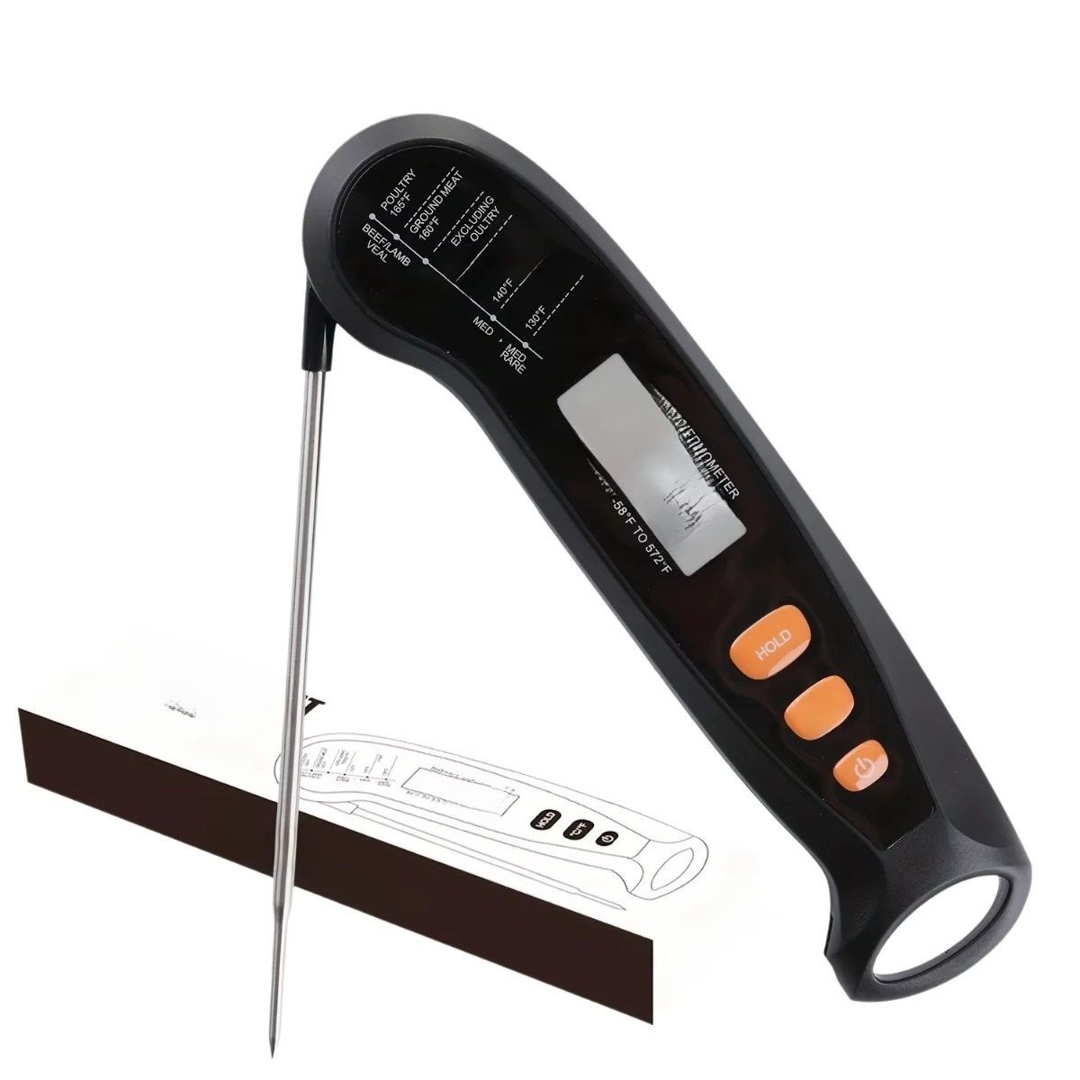 Digital Kitchen Food Thermomet - Home Cooking Fast Foods review and price