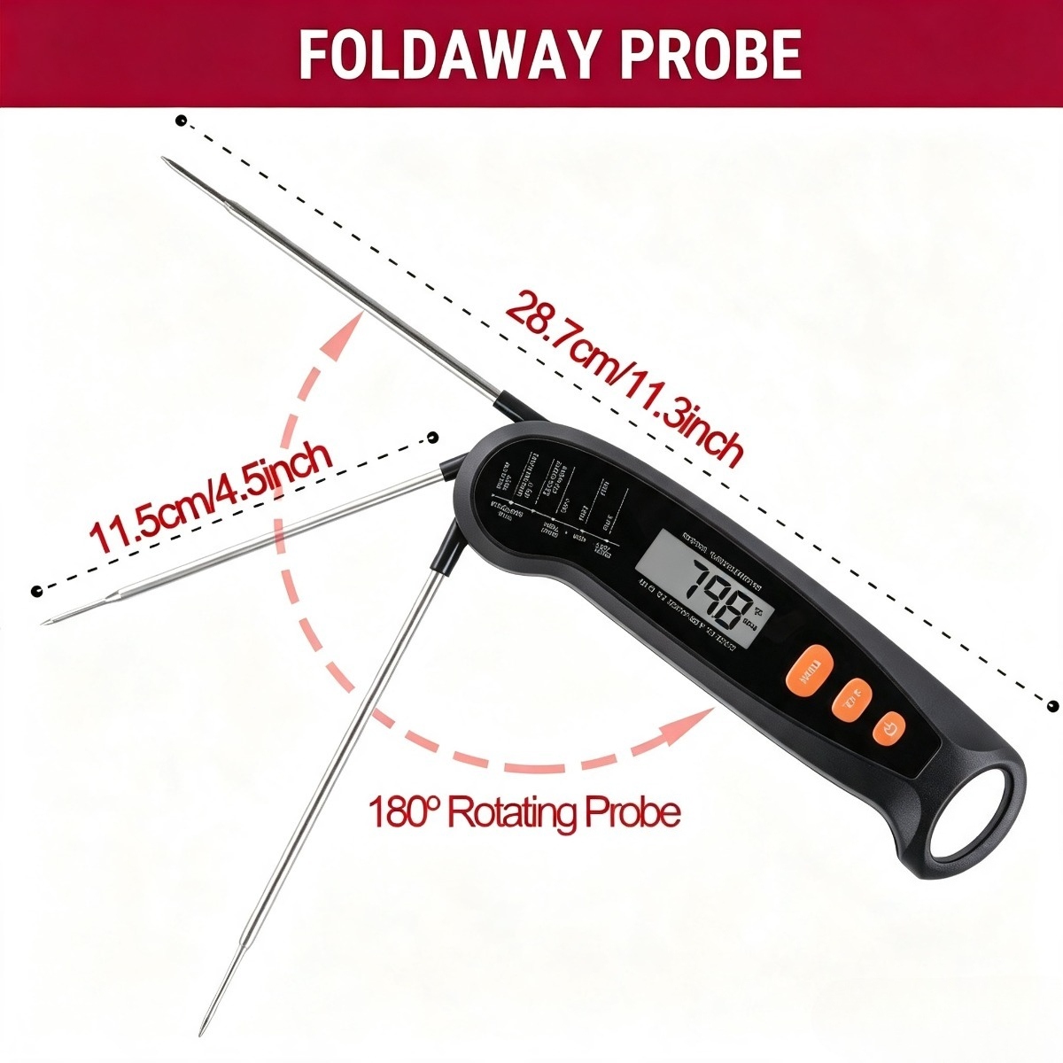 Digital Kitchen Food Thermomet - Home Cooking Fast Foods review and price