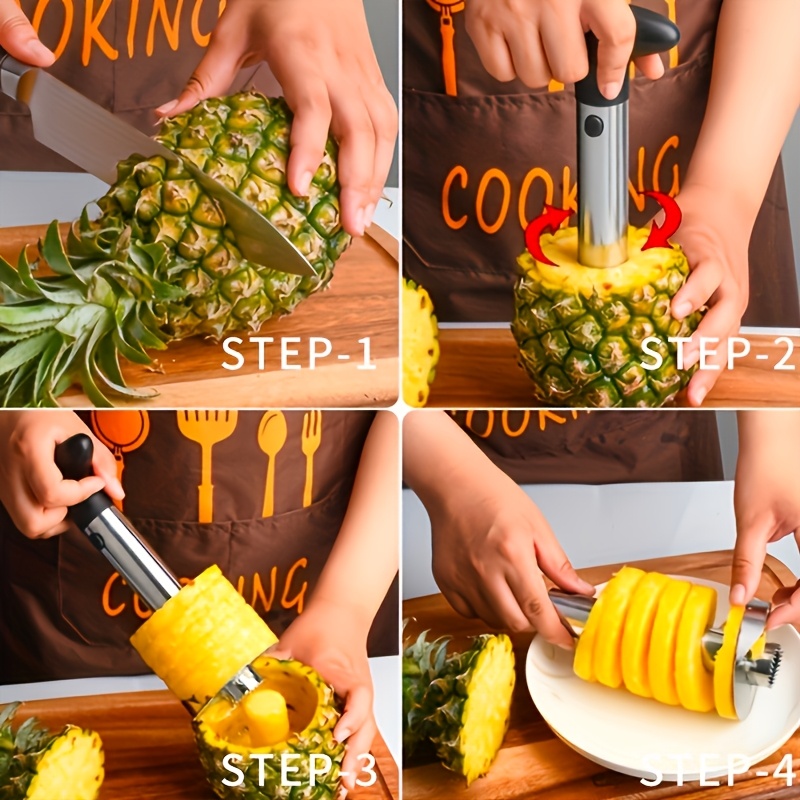 Pineapple Prep Tool, Corer and - Home Cooking Food review and price