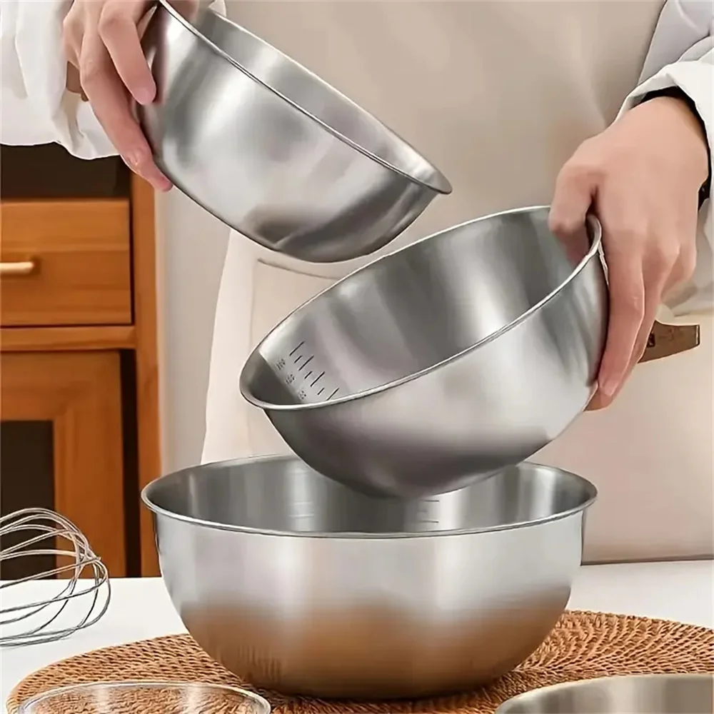 1-3 Stainless Steel Bowl Set w - Home Cooking Cookbook review and price