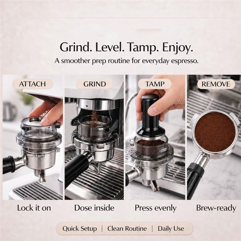 B51CNEW! Twist-Lock Portafilte - Breville Espresso Barista Express review and price
