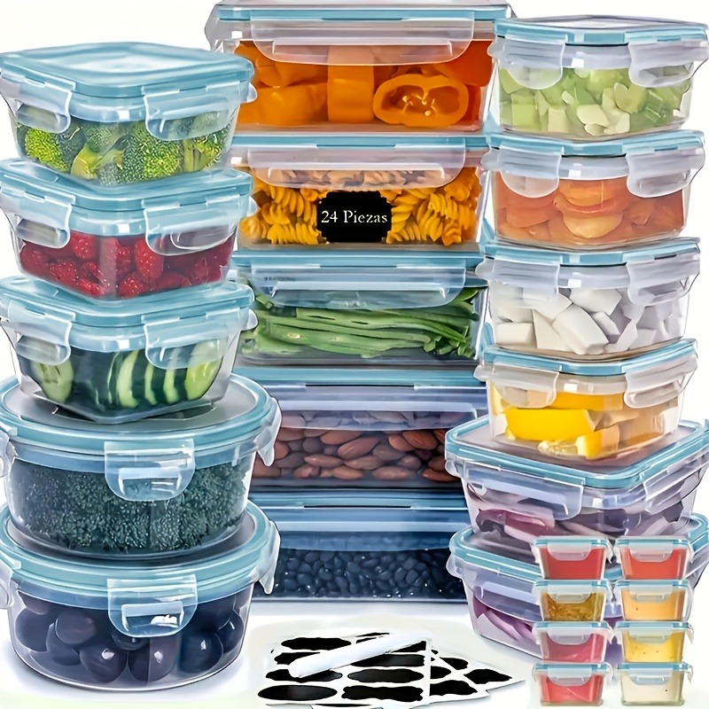 48PCS BPA-Free Food Storage Se - Home Cooking Food review and price
