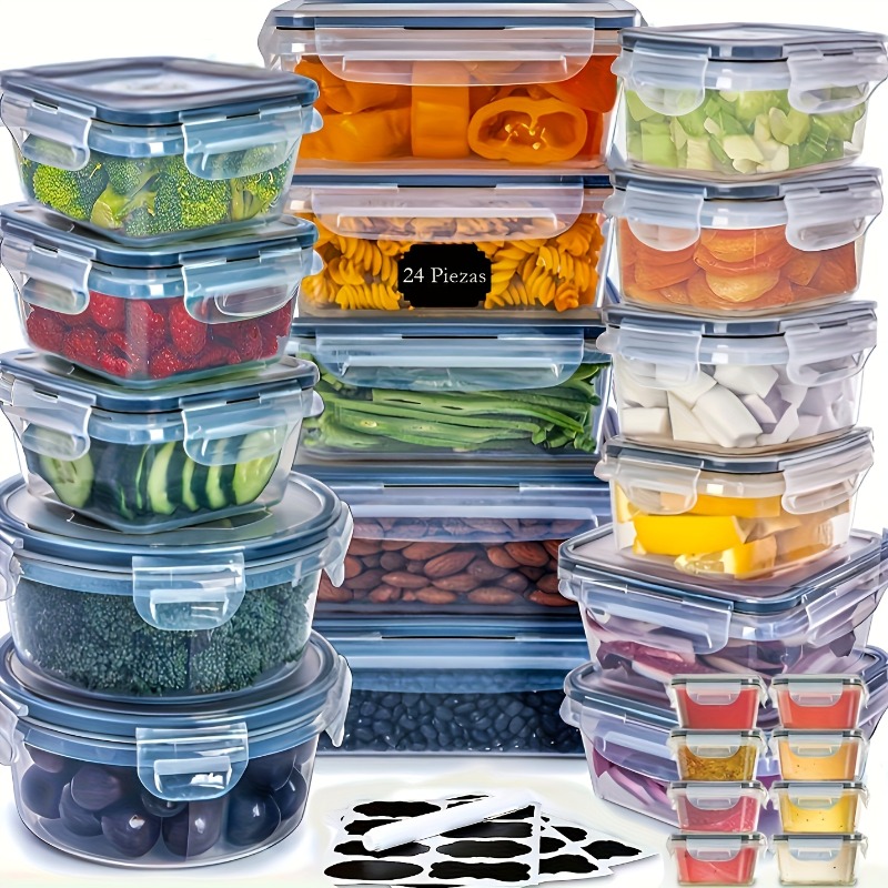 48PCS BPA-Free Food Storage Se - Home Cooking Food review and price