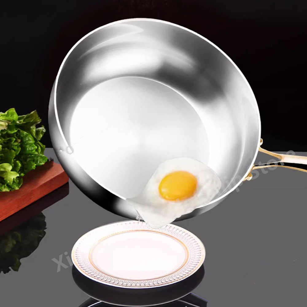 316 Stainless Steel Frying Pan - Crepe Pan Nonstick review and price