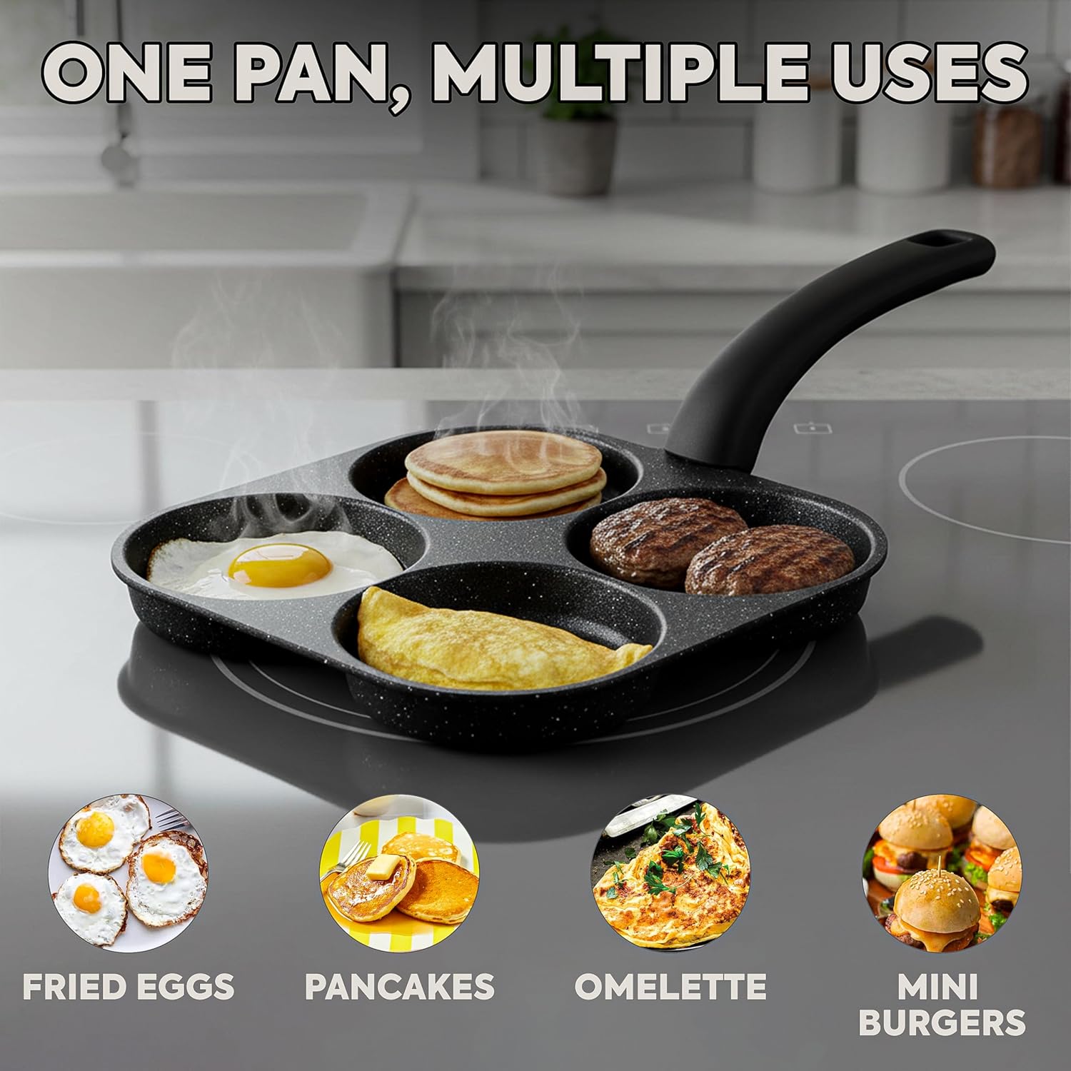 Egg Frying Pan Nonstick Pancak - Crepe Pan Nonstick review and price