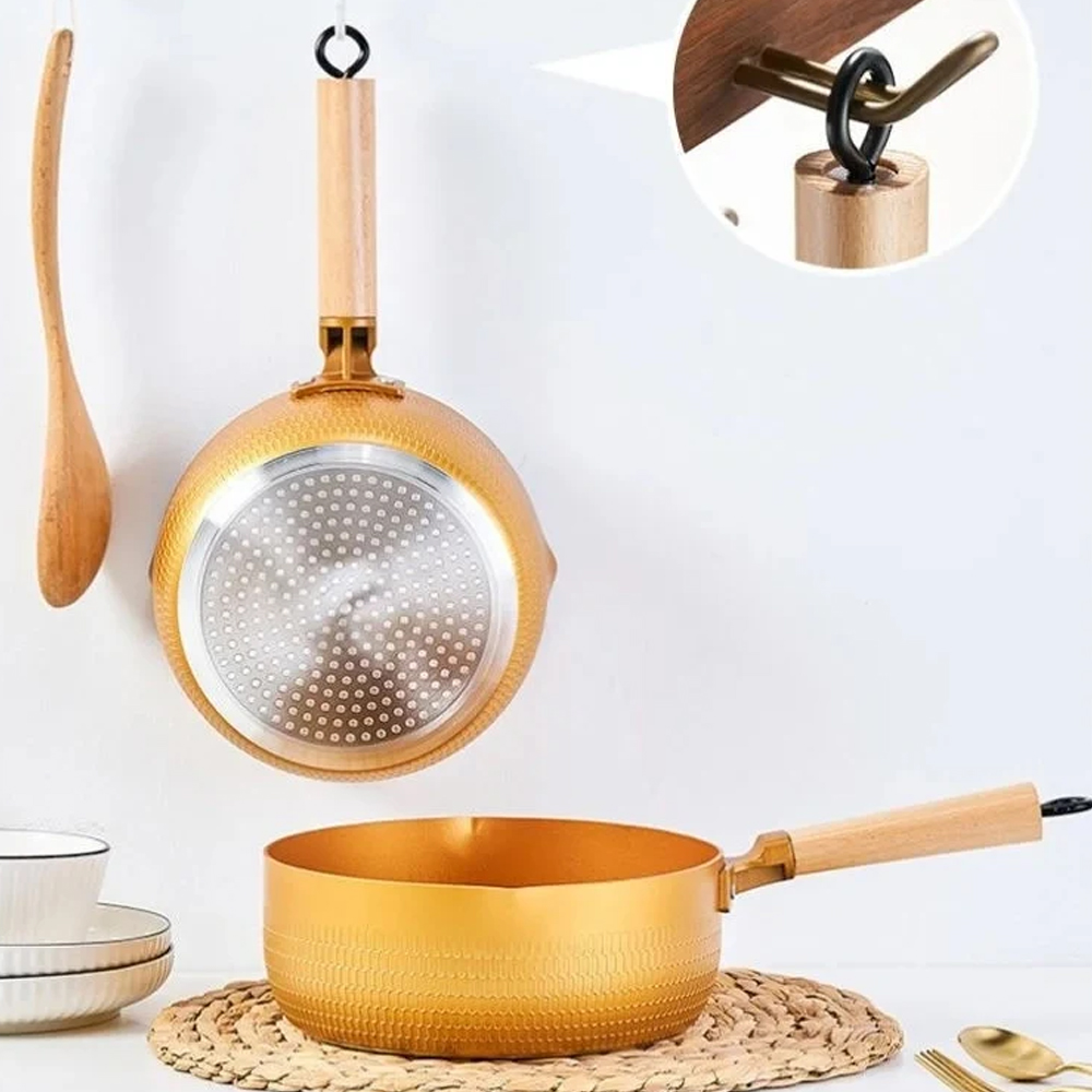 18/20/24cm Gold Soup pot Japan - Home Cooking Cookbook review and price