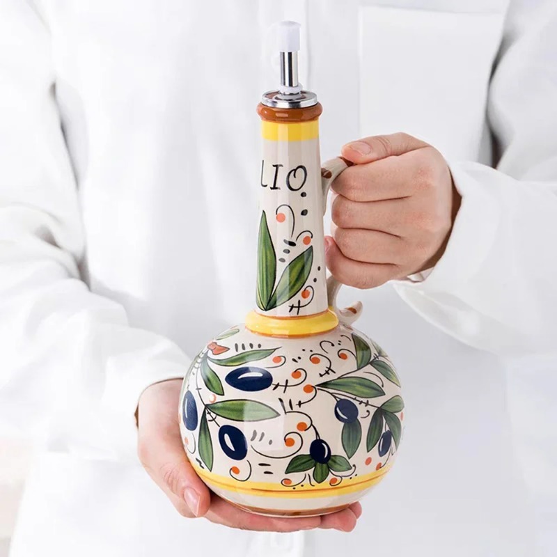 Ceramic Oil Bottle Soy Sauce B - Home Cooking Oil review and price