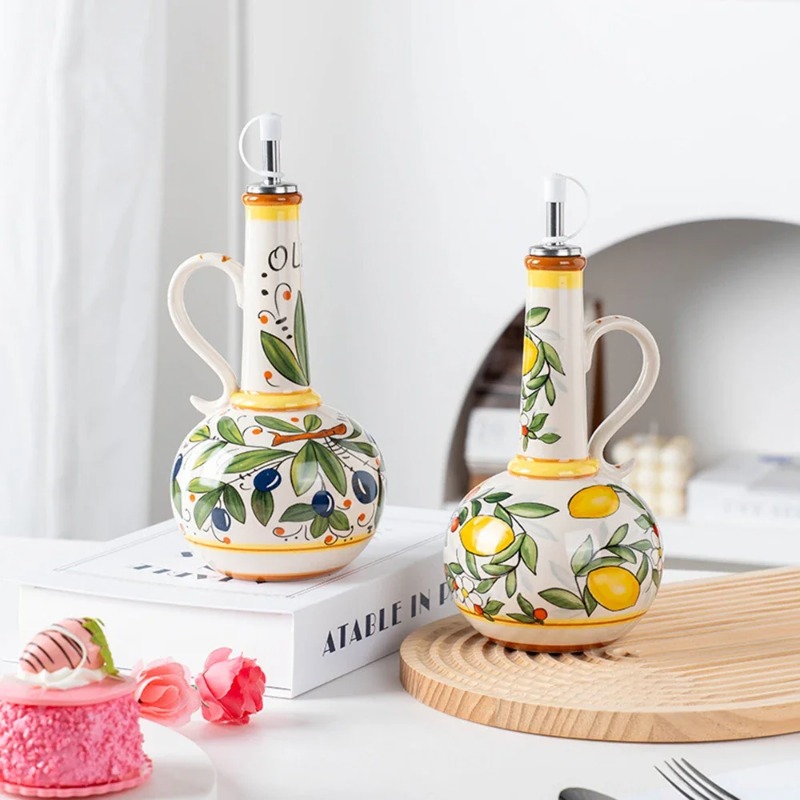 Ceramic Oil Bottle Soy Sauce B - Home Cooking Oil review and price